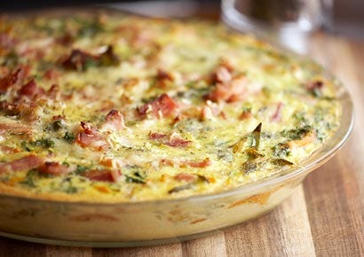 Ham and Cheese Frittata