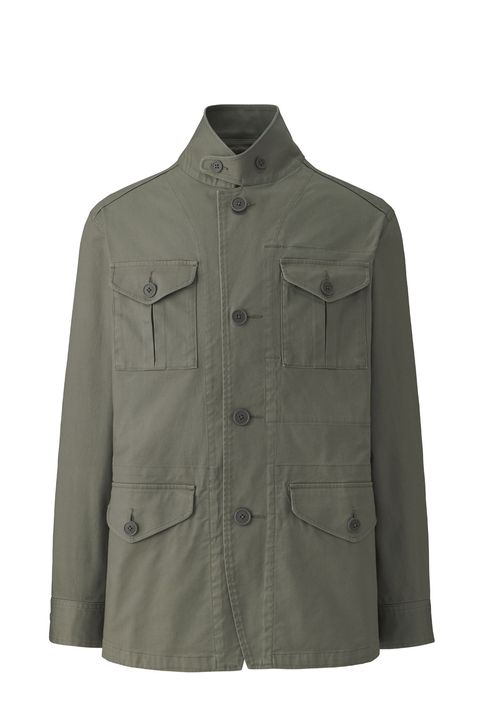 Clothing, Outerwear, Jacket, Sleeve, Pocket, Collar, Khaki, Blazer, Beige, Coat, 