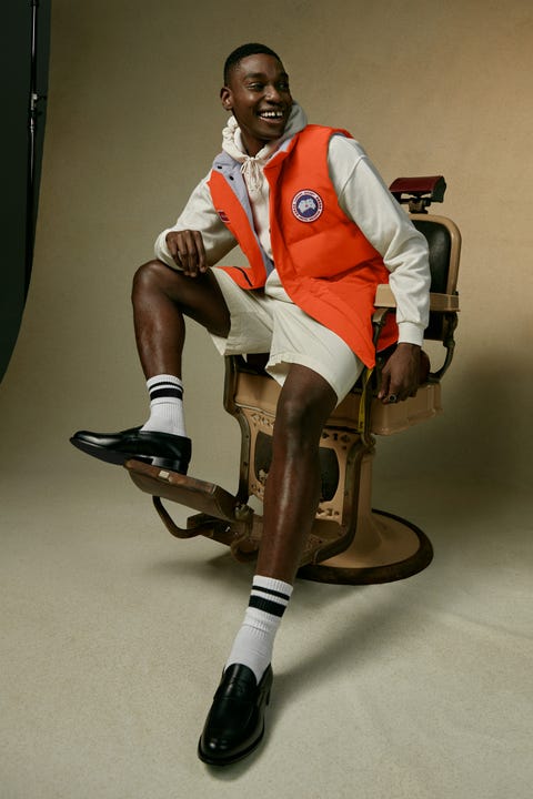 canada goose x nba x rhude