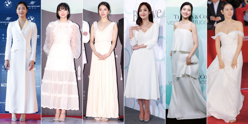 パク・ミニョンからソン・イェジンまで！韓国セレブの純白ドレス 