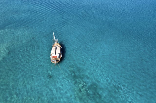 the blue palace, crete, blue beach