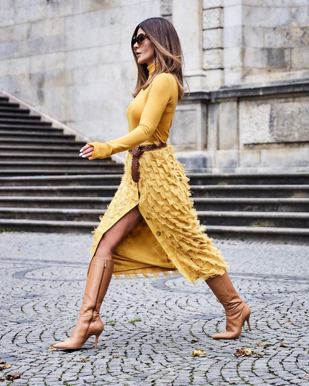 H&M, la instagramer y su falda de 30 euros han colapsado Instagram este fin de semana La falda de H&M que ha arrasado en Instagram