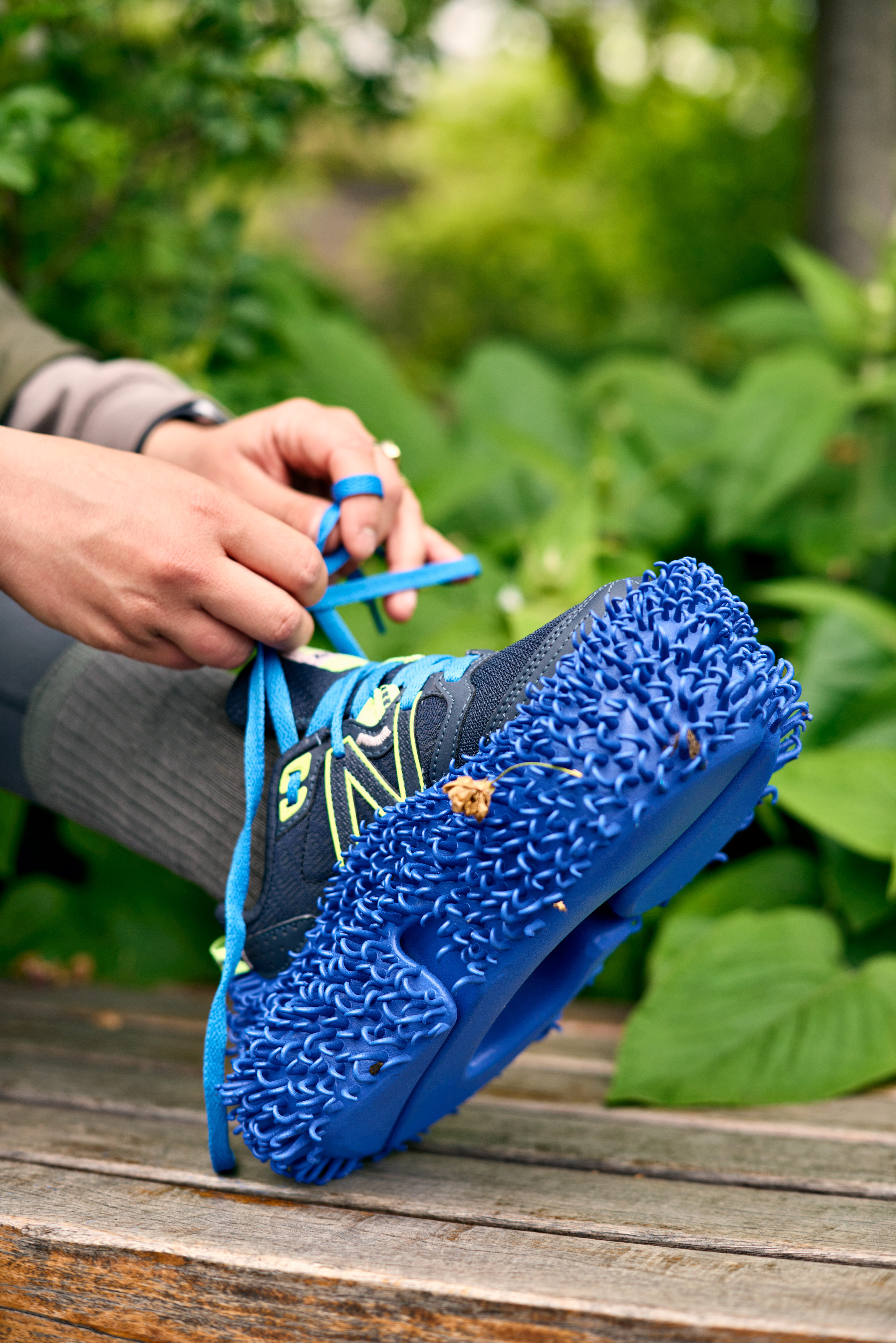 This Running Shoe Outsole Can Help Your Neighborhood Grow