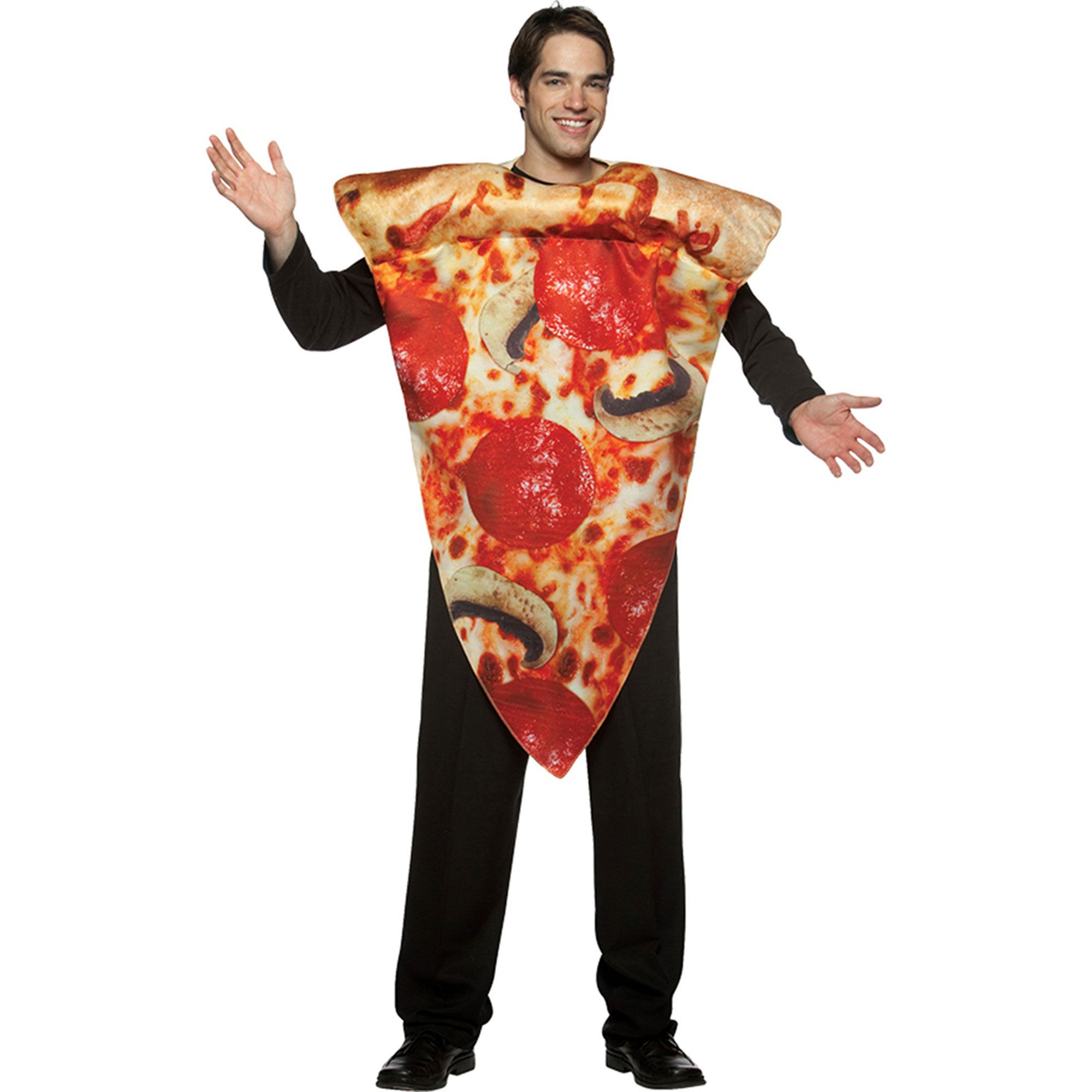 Pizza Food Design Hat Costume Fancy Dress Party Halloween Cosplay Christmas 