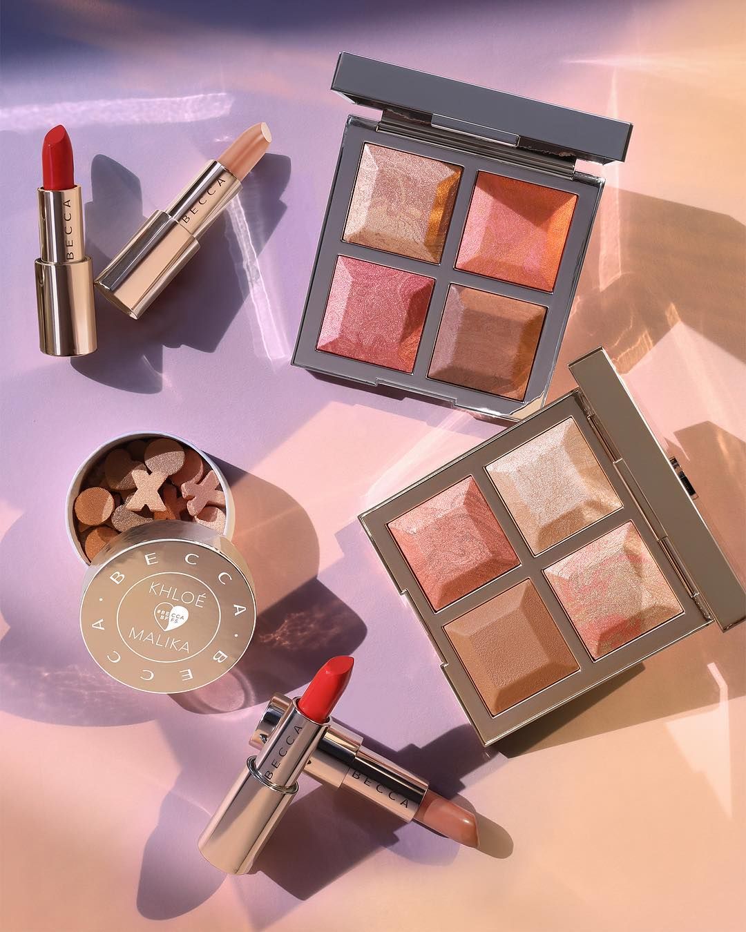 Así es la nueva colección de maquillaje de Khloé Kardashian y Malika Haqq -  Becca Cosmetics