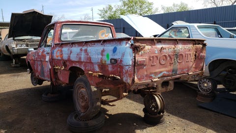 1971 Toyota Hilux Pickup Nearly Reaches 50th Birthday