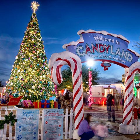 natal em candyland andalusia, alabama