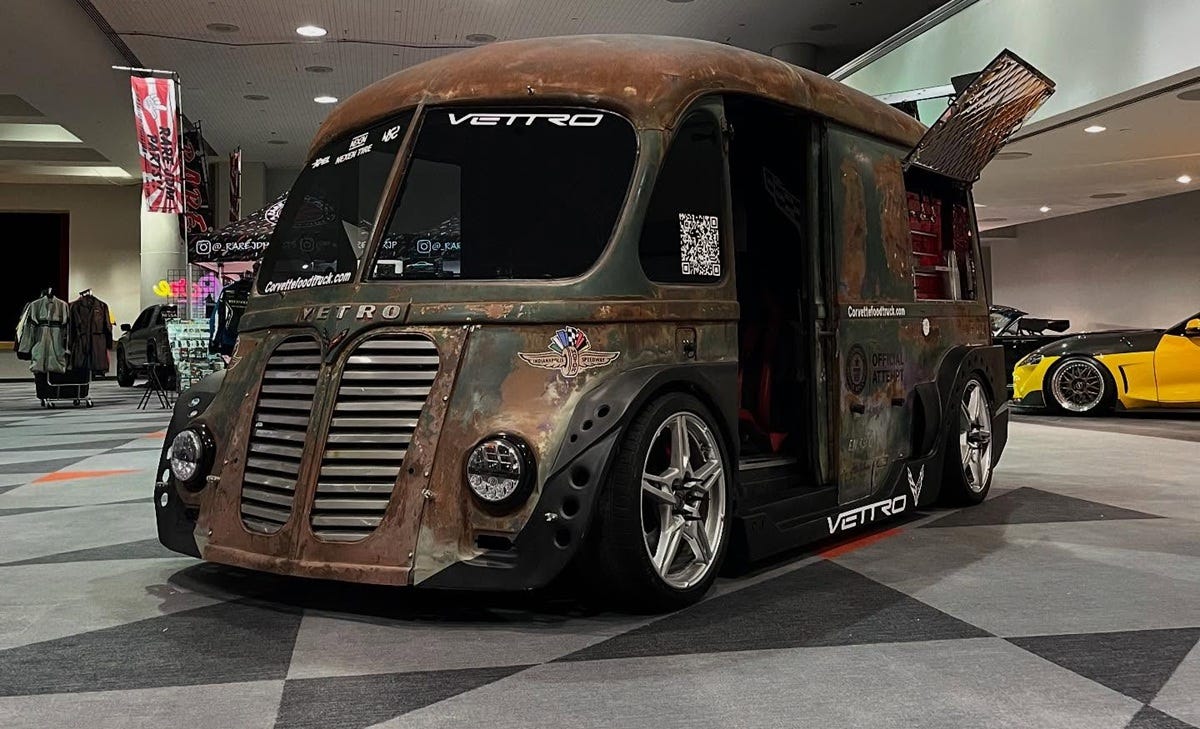 This C8 Corvette-Based Van Aims to Be the World's Fastest Food Truck