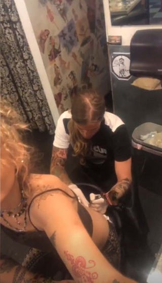Paris Jackson Shares Lower Back Tattoo Session After Calling Out 'Concerned' Relatives On Instagram Paris Jackson Shares Lower Back Tattoo Session After Calling Out 'Concerned' Relatives On Instagram