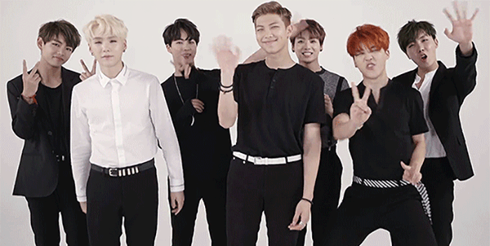 K-Pop Boy Band BTS Learned English By Watching Friends And My Phalanges