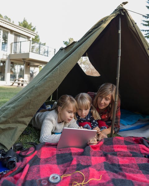 4th of july activities backyard camping