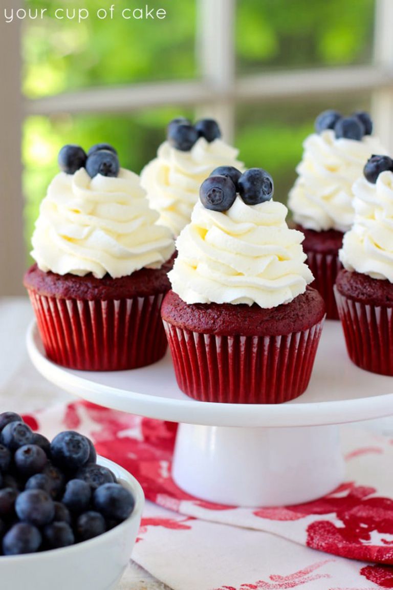 23 Easy 4th of July Cupcake & Cakes — Recipes for Fourth of July Cake Ideas