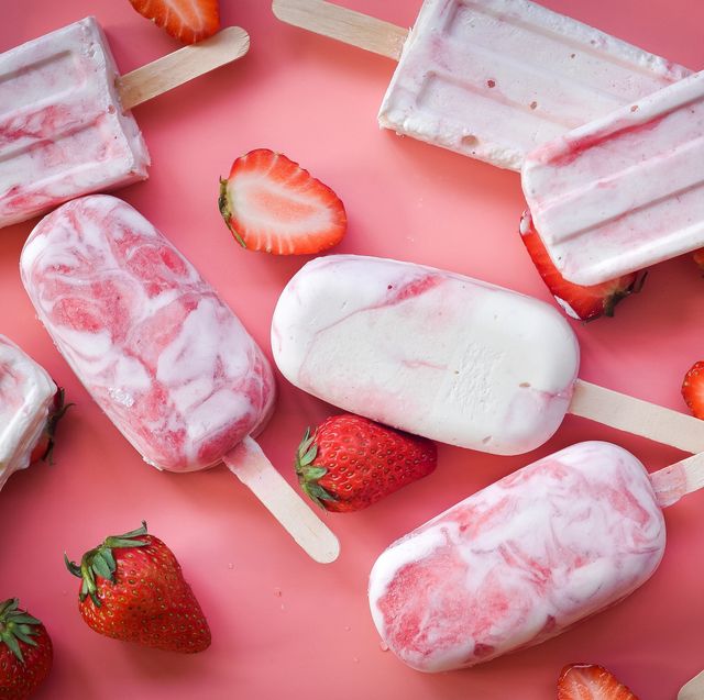 4th of july popsicles strawberry