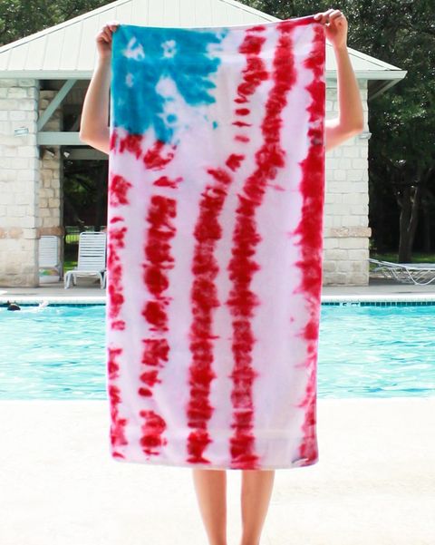 towel 4th of july crafts