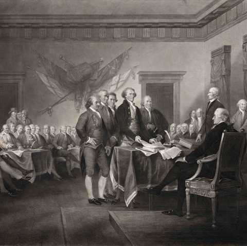 declaration of independence signing