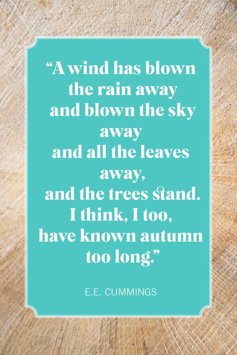 60 Best Fall Quotes - Inspiring Sayings About Autumn