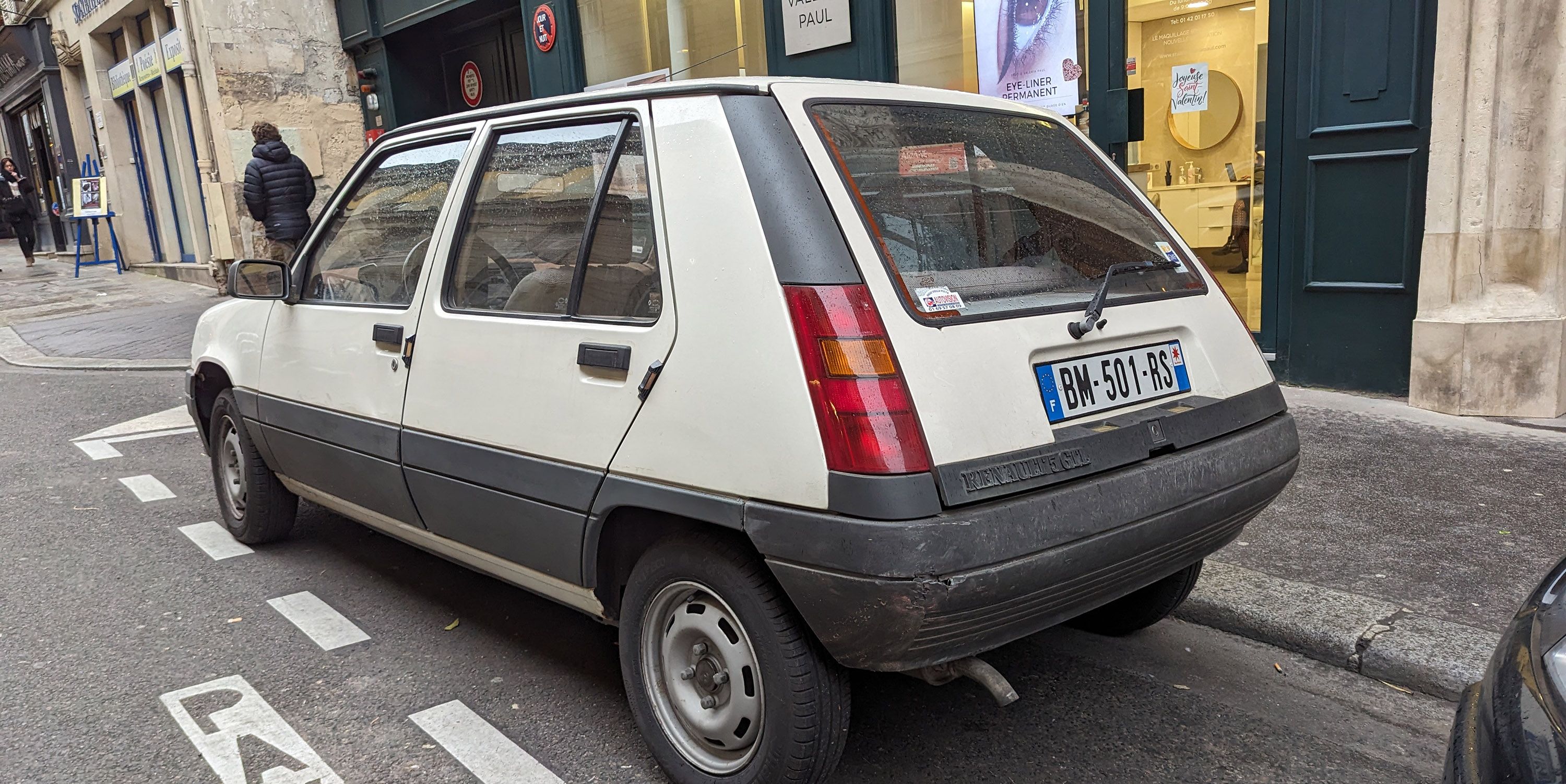 Renault Super 5 Is Spotted Down on the Parisian Street