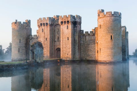 Bodiam Castle, Sussex, England