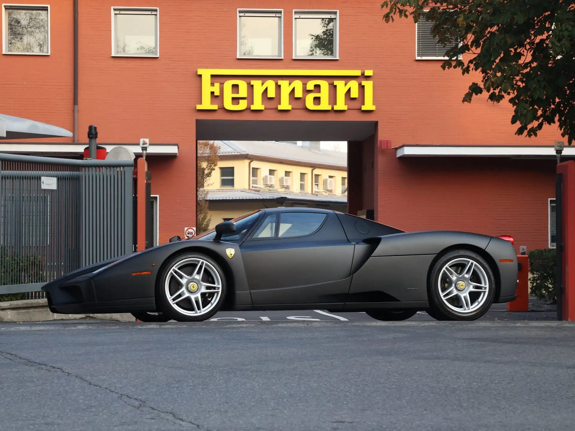 Your Chance to Buy a Brunei Royal's Matte Black Ferrari Enzo is Here