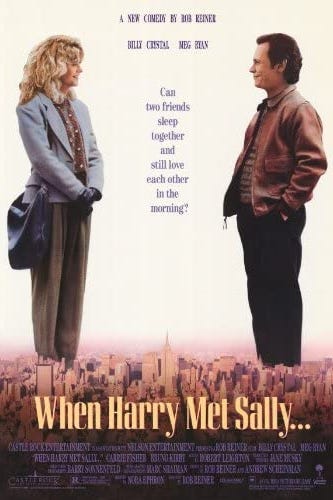 when harry met sally poster things to do on new year's day watch a new year's movie