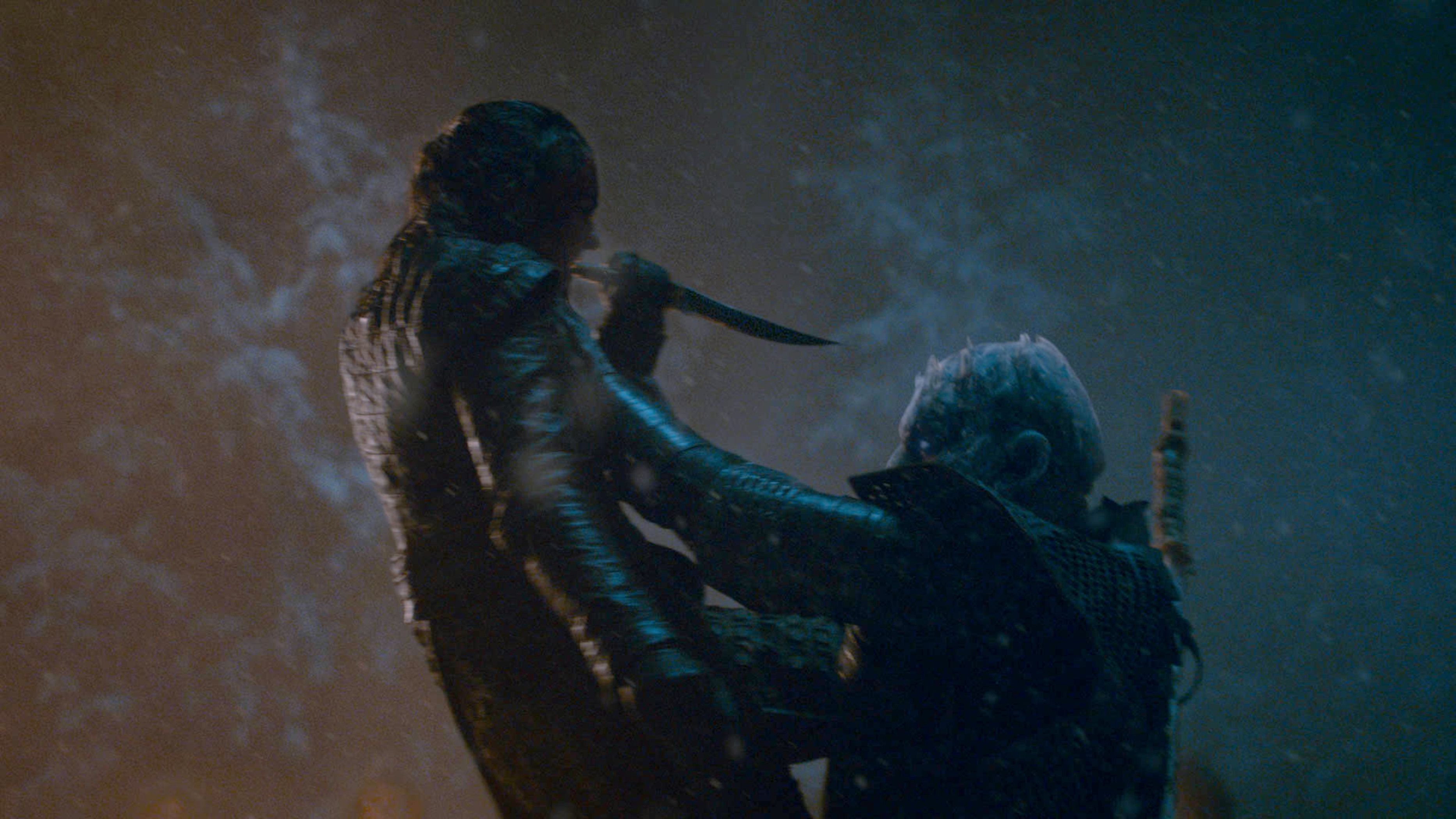 Did Jon Snow Help Arya Stark Kill The Night King What Jon Snow