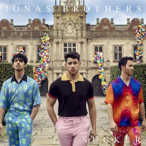 Image result for jonas brothers sucker album cover