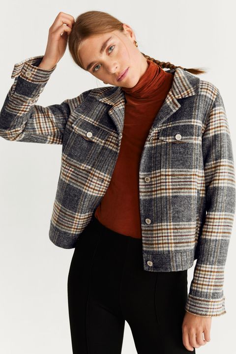 Chloé checked jacket lookalike: H&M's £30 version