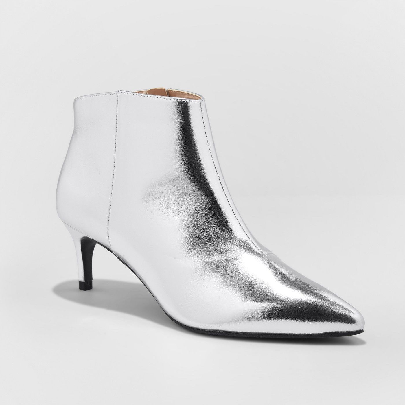 target silver boots