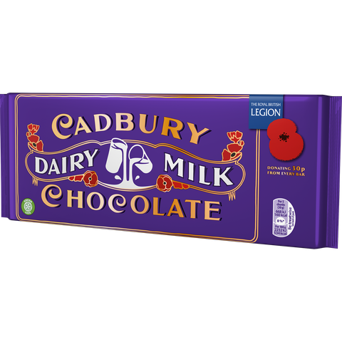 The Cadbury Dairy Milk Remembrance Bar