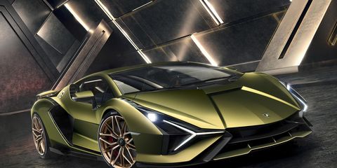2020 Lamborghini Sián V-12 Hybrid Hypercar Revealed