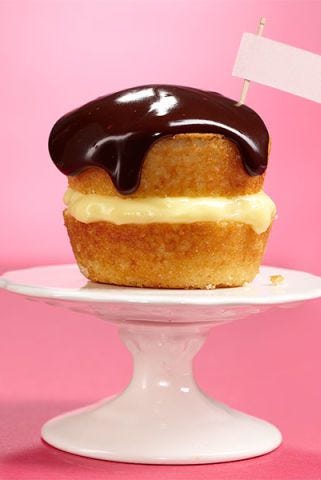 tempting chocolate chip recipes -boston creme cupcakes