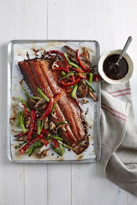 best christmas dinners for two   roasted sesame salmon