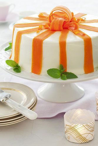 easter -Â Carrot Ribbon Cake