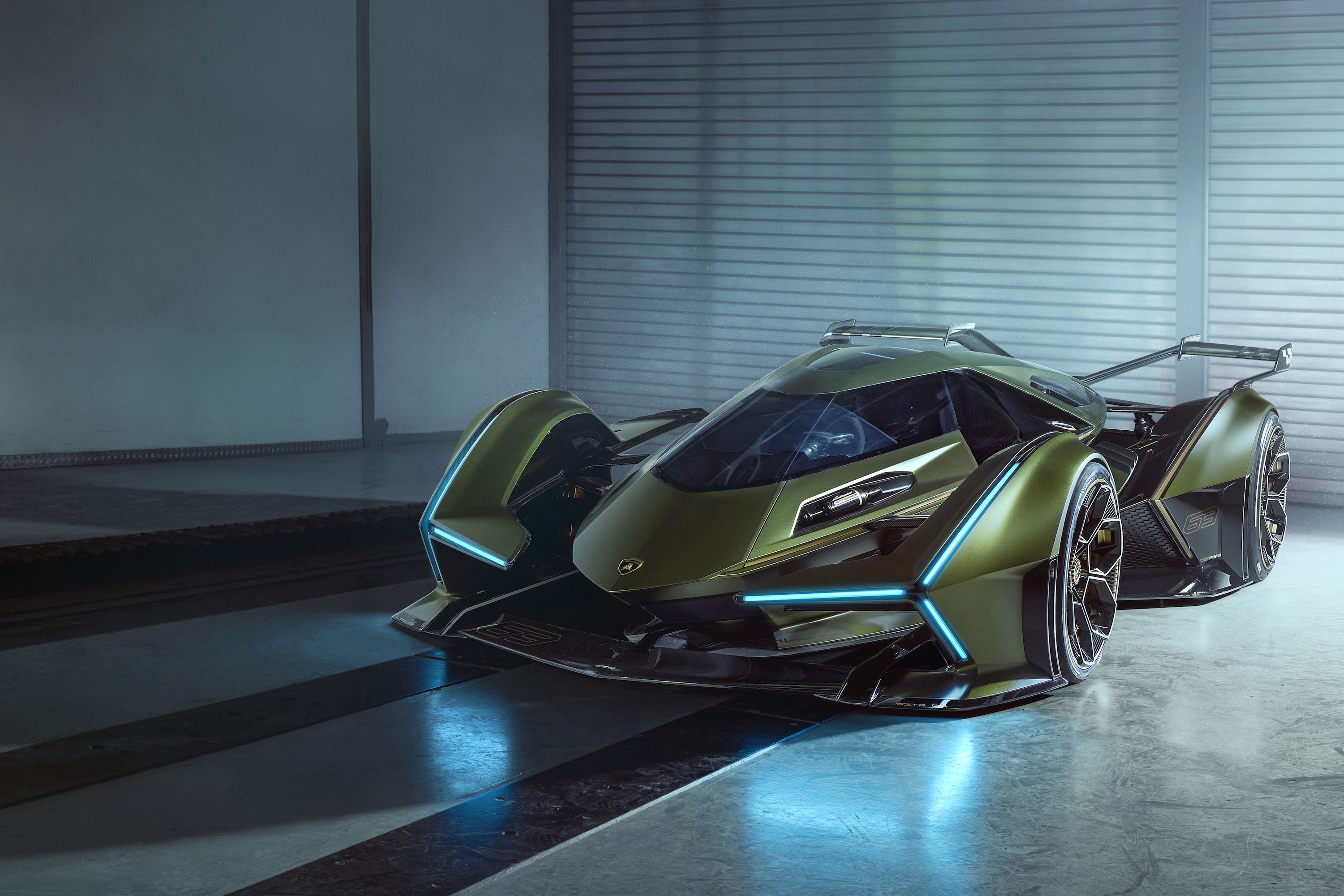 Lamborghini V12 Vision Gran Turismo Concept Hybrid Single-Seater