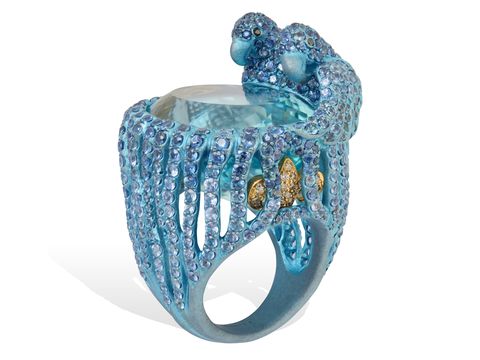 Aqua, Turquoise, Fashion accessory, Ring, Blue, Jewellery, Turquoise, Engagement ring, Gemstone, Diamond, 