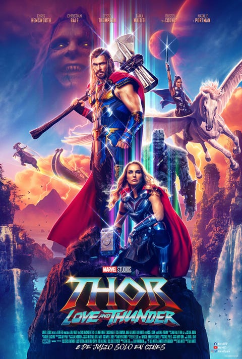 thor love thunder poster