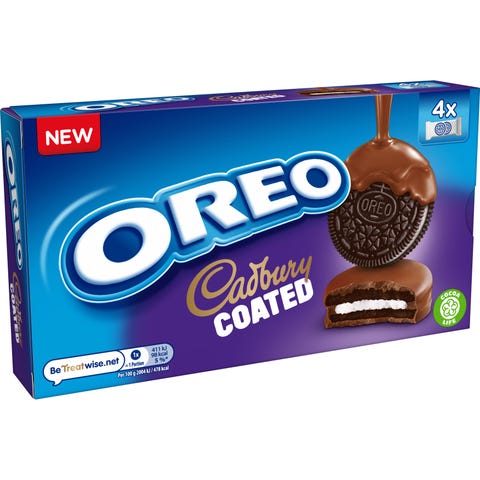 Oreos now come covered in Cadbury chocolate