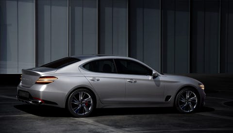 2022 genesis g70 arrière