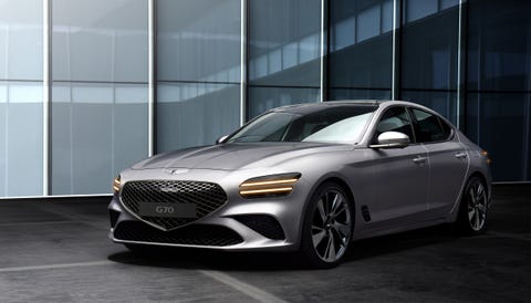 2022 genesis g70 front