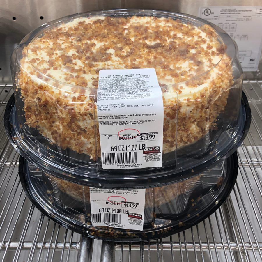 Costco Is Selling A 4 Pound Carrot Walnut Cake For Easter