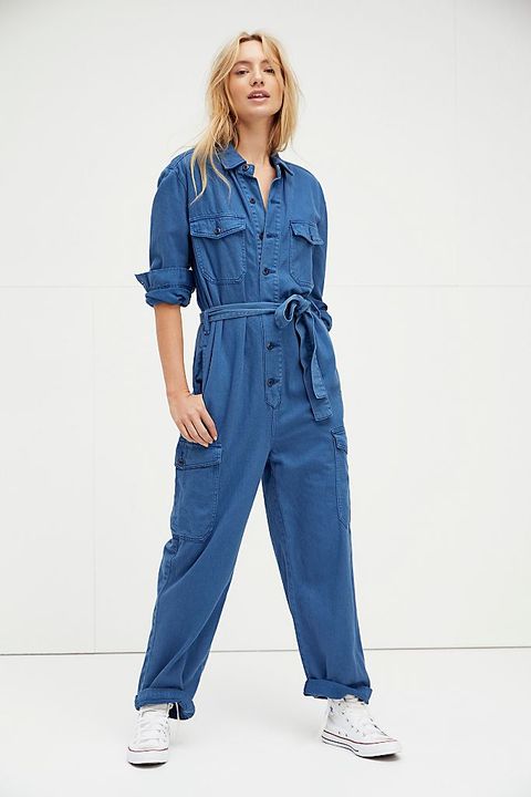 Denim jumpsuits to swap your loungewear for