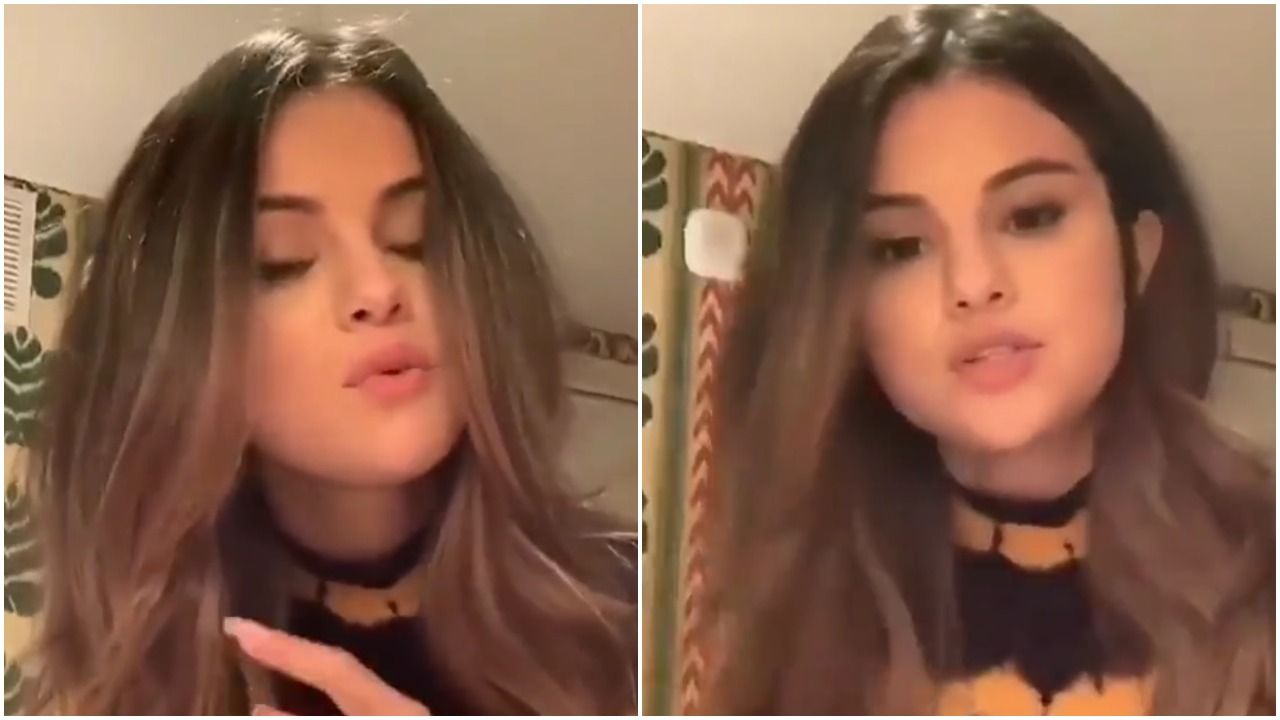 Selena Gomez Reaction To Hailey Baldwin Ill Kill You