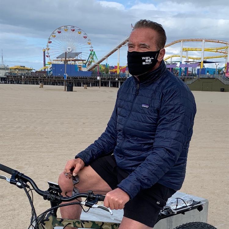 Arnold Schwarzenegger Says People Politicizing COVID-19 Masks Are 'Morons'