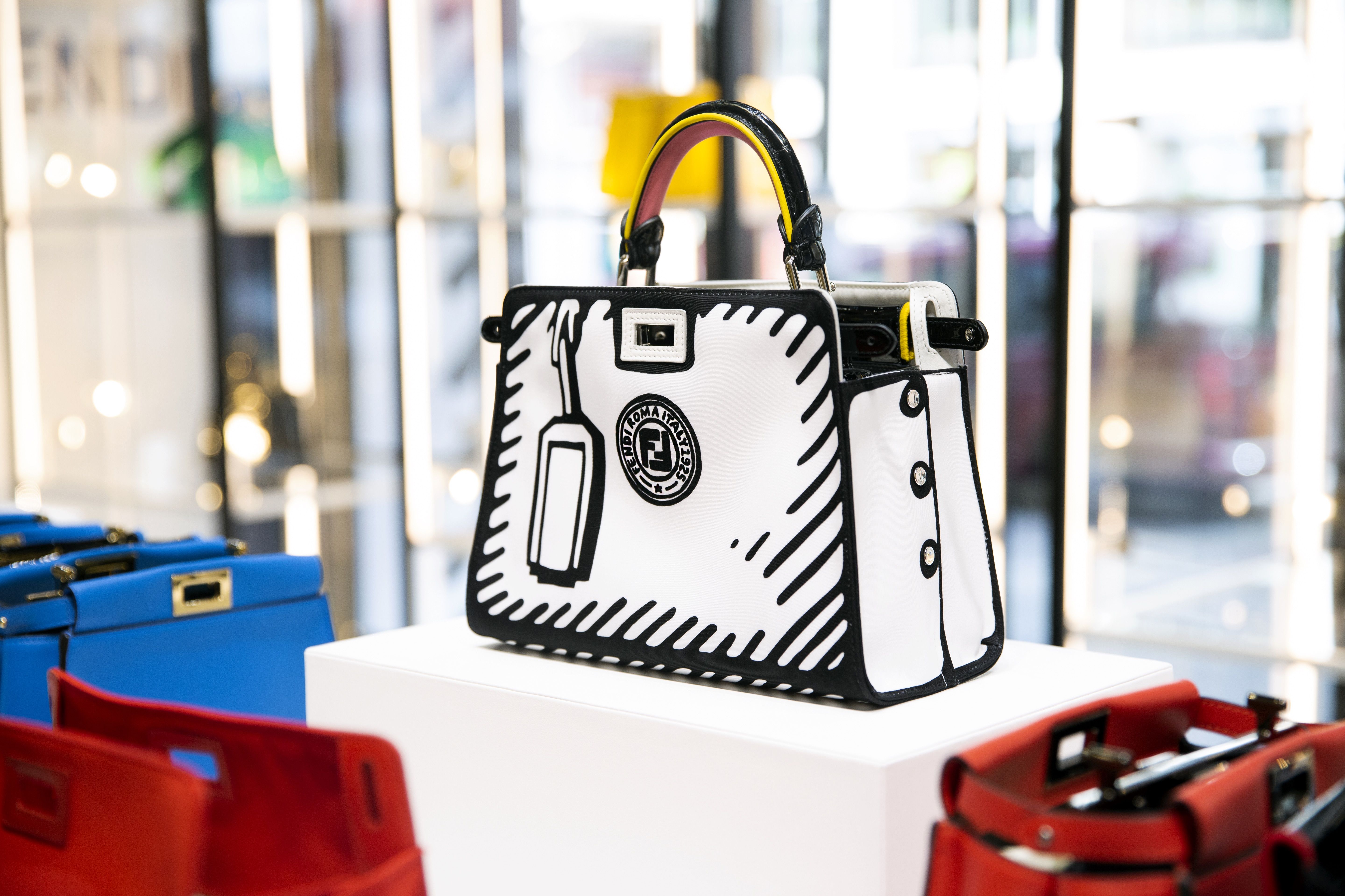 fendi cartoon bag