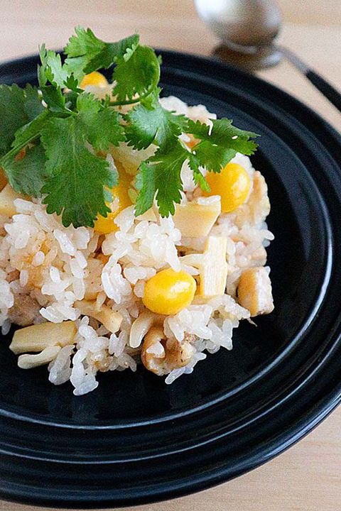Dish, Food, Cuisine, Steamed rice, Rice, Ingredient, White rice, Takikomi gohan, Jasmine rice, Produce, 