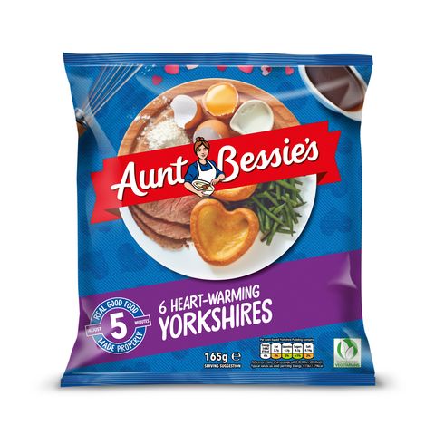 Aunt Bessie's heart Yorkshire puddings for Mother's Day
