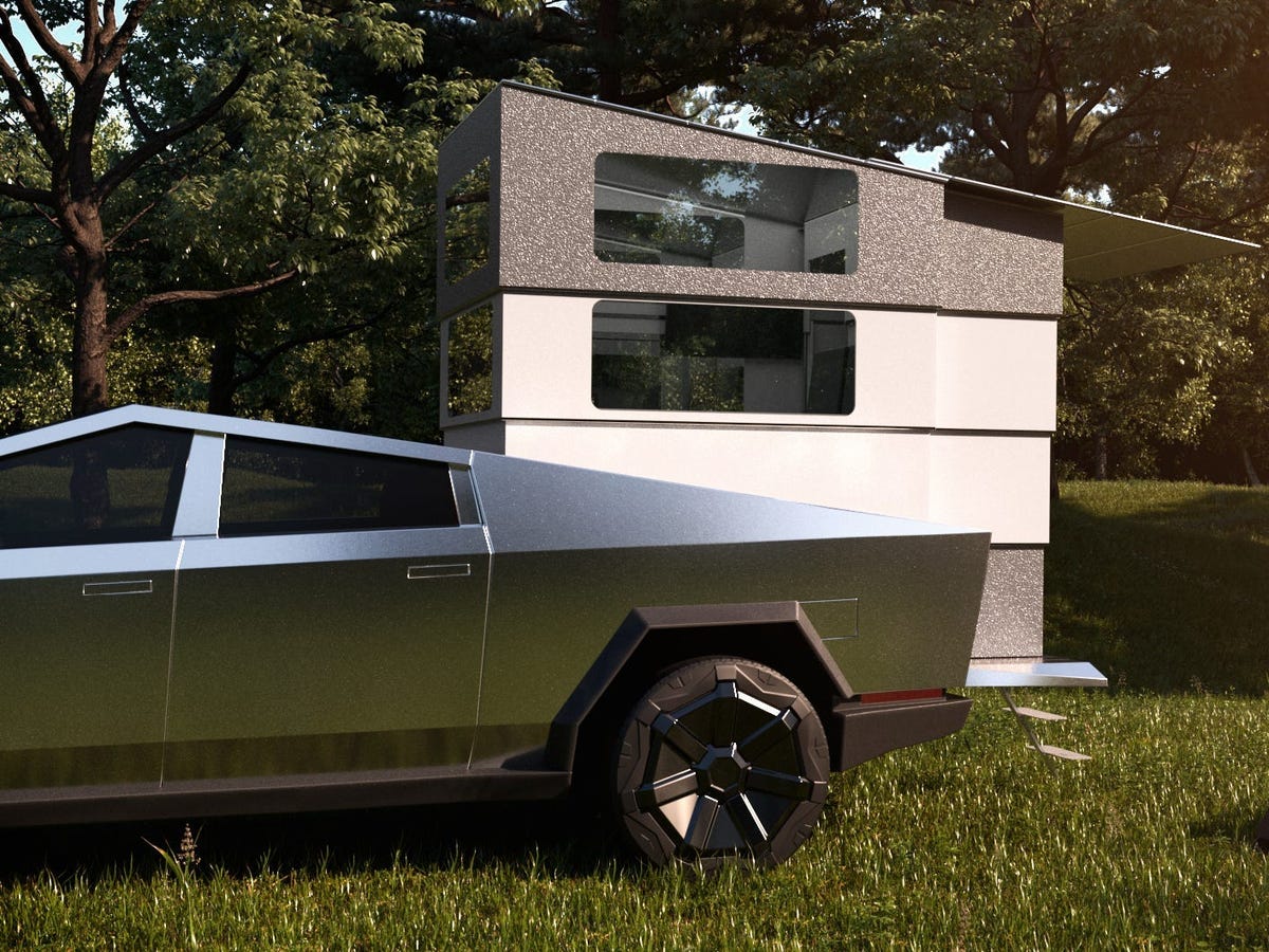 comes the car that becomes a mini-house, to sleep every night where you want