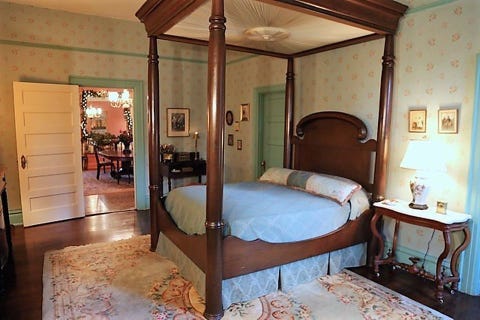 Room, Canopy bed, four-poster, Furniture, Property, Bed, Bedroom, Building, Interior design, Bed frame, 