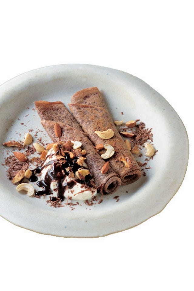 チョコレートとナッツのクレープ Elle Gourmet エル グルメ チョコレートとナッツのクレープ Elle Gourmet エル グルメ