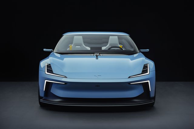 polestar 6 concept from the front